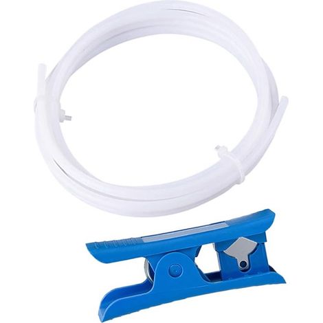 PTFE-Teflonschlauch für 3D-Drucker, 2 Meter – 4,0 mm Außendurchmesser / 2,0 mm Innendurchmesser – Ideal für 1,75-mm-Filament