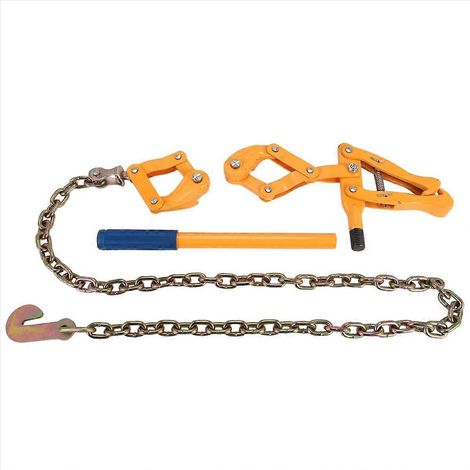 Tendeur de chaîne compact pour la réparation de clôtures et de fils barbelés, capacité de chaîne 120 cm (47,25 pouces), barre de 1000 kg (2200 lb) - SFYGV (1/5)