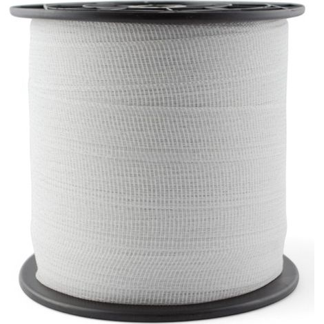 Banda per recinti elettrici bobina 200 mt bianco - H10 mm