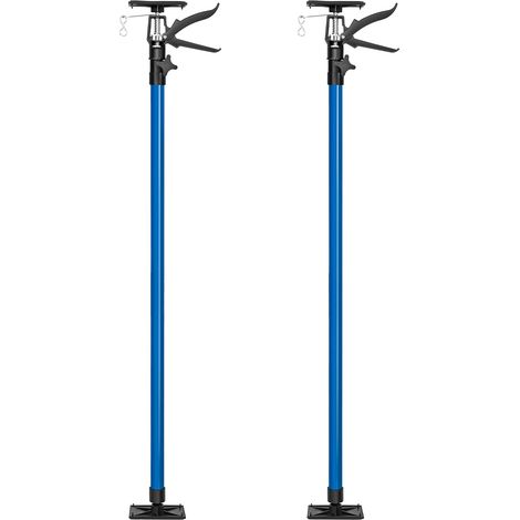 Lot de 2 étais télescopiques de plafond 115-290 cm, charge 30 kg (1/5)