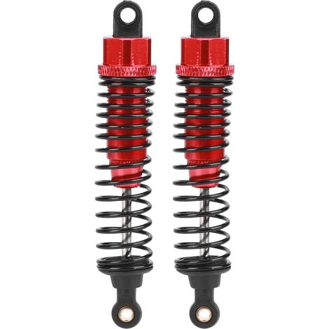 Stück Stoßdämpfer aus Metall im Maßstab 1:10 für HSP RC-Cars, rotes Zubehör, 100 mm (1/5)
