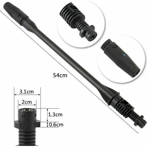 Karcher K1 K2 K3 K4 K5 K6 K7 buse de pistolet de pulverisation pour lave auto haute pression orange gris (1/3)