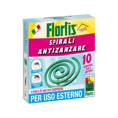 Spirale antizanzare, 10 pz + 2 supporti (1/5)