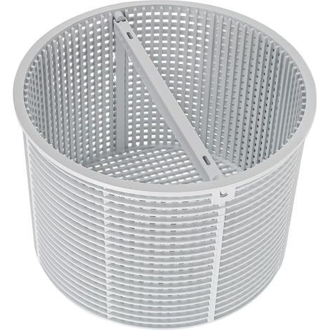 Poolskimmerkorb, Bodenskimmerkorb, effektives Siebreinigungszubehör zur Entfernung von Laub und Schmutz in Whirlpools, robuster Ersatzfilter für die Schwimmbad- und Spa-Wartung (1/5)