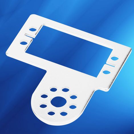 Servo-Montageplattensatz aus 7005er Aluminium, geeignet für Roboterteile von Tetrixrobotics und Pitsco. (1/5)