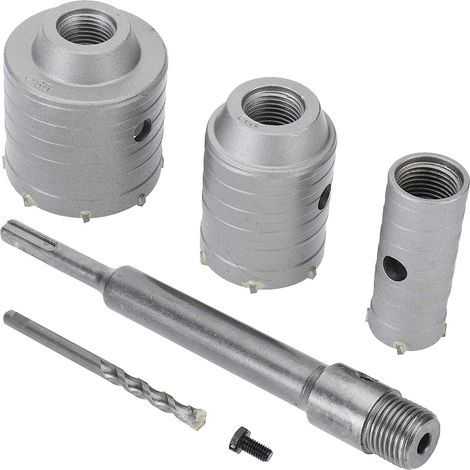 SDS-Plus-Lochsägen für Beton, Zement, Stein, Mauerwerk – 65 mm, 50 mm, 30 mm (1/5)