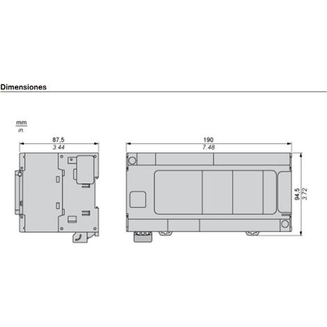 Schneider TM241CE40R Ethernet Relay M241 40 EN Compact Controller (1/2)