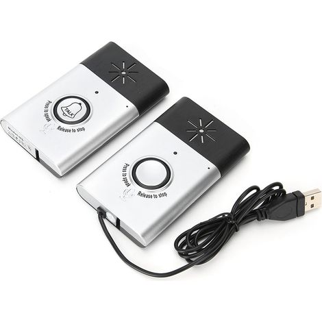 Interphone sans fil portable mini 2,4 GHz à double voie (1/5)
