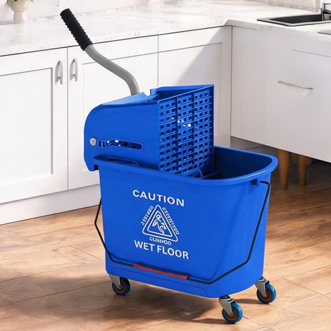 Accessoire de nettoyage azul en plástico métal 60 x 27 x 70,5 cm (1/5)