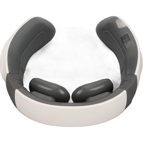 Appareil de massage par vibrations à impulsions électriques pour la nuque : favorise la circulation, réduit l’inconfort. (1/5)
