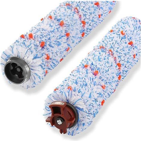 Pièces de rechange pour filtre à rouleau de brosse compatible Bissell CrossWave, 3 accessoires de brosse et 3 filtres à vide pour Bissell Crosswave série 1785, 2306, 2305 (1/4)
