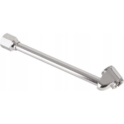Ugello lungo per gonfiare pneumatici - a doppia faccia per pneumatici gemellati 1/4” 8mm (1/5)