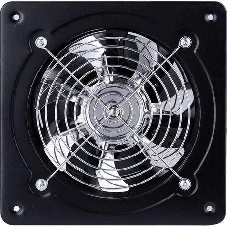 6 Inch Exhaust Fan Air Extractor Wall Mounted Ventilation Silent Bathroom Garage Kitchen 40W 220V Fan 600m³/H Air Flow (1/5)