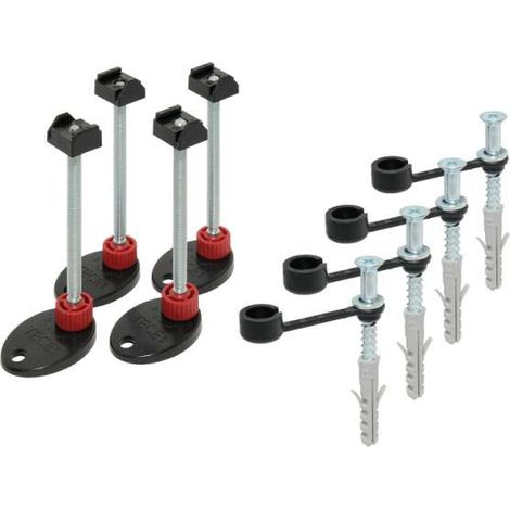 TECEdrainline Montagefüße 92-139 mm für Ablauf ''flach'' und ''Norm'' 660003