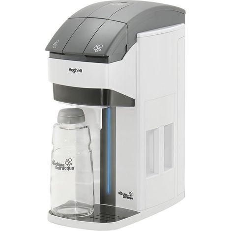 Beghelli - Macchina Dell'acqua - Con Lampada Battericida A Luce Uv-c Per Abbattere I Batteri, Alimentatore, 1 Filtro 1 Bottiglia Di Vetro Inclusi (1/4)