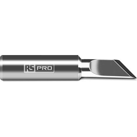 Panne de fer à souder RS PRO RS PRO, Couteau droit, série ST, 4 mm, pour Fer à souder de RS Pro ( Prix pour 1 )