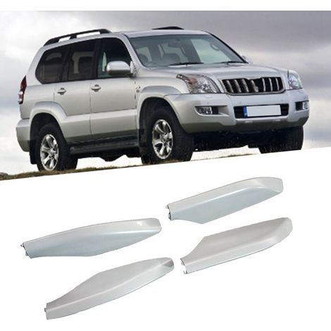 1 set. Color: White. Material: ABS. Protective cover for roof racks and cargo rails 63491-60.