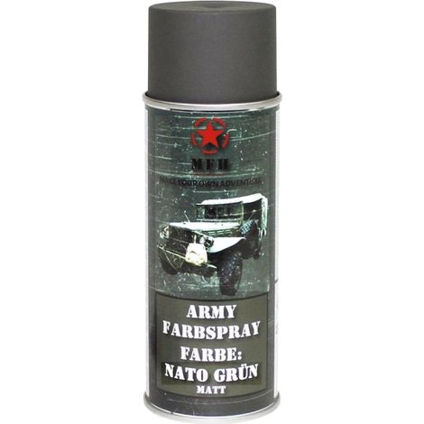 MFH - Military & Adventure 40342 Farbspray NATO GRÜN matt 400 ml Nato-Grün 1 St. (B x H) 6.5 mm x 20 (1/2)