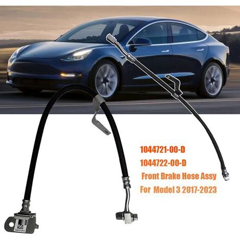 Die Teilenummer 104472200D ist für den vorderen rechten Bremsschlauch eines Tesla Model 3 der Baujahre 2017-2023 geeignet. (1/4)
