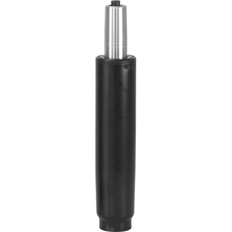 Verin pour Fauteuil de Bureau, Longueur 275-395 mm, Diamètre Haut 25mm, Diamètre Bas 50mm, en Acier, Noir (1/3)