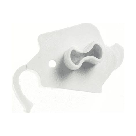 CHARNIÈRE SUPPORT PLASTIQUE DROITE POUR REFRIGERATEUR BEKO - 5776260100 (1/4)