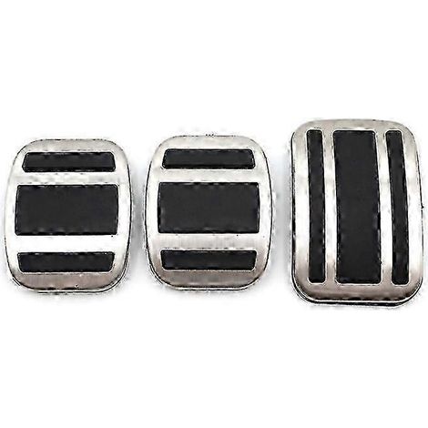 Pédales de voiture de qualité supérieure pour Peugeot 4008, Mitsubishi RVR, ASX, Outlander Sport 2012-2017 (3 pièces) - Couvercle de pédale d'essence et de frein (1/5)
