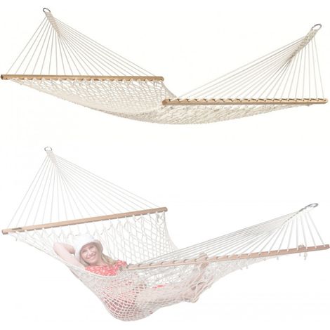 TRADE SHOP - Amaca Relax Lettino A Rete Sospesa A Dondolo X Utilizzo In Giardino Viaggio -