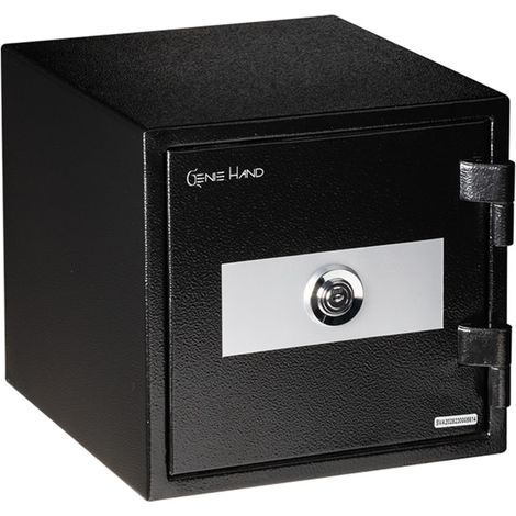 Genie Hand  Cassaforte Meccanica da Armadio Ignifuga Cassetta di Sicurezza con Chiave, Serratura B-Class e Sistema Anti Bounce