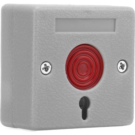 Bouton panique en ABS durable, équipement de sécurité antivol pour les maisons de retraite et les banques (1/5)