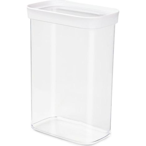 EMSA Optima Rectangular Contenedor 2,2 L Transparente, Blanco 1 pieza(s)