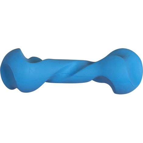 Jouet interactif pour Chien en Forme d'os tordu, Parfum Bacon, Durable et Non Toxique, idéal pour Le Jeu intérieur et extérieur, 11 cm, Multicolore (1/2)