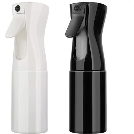 2PCS Bouteille spray,200ml pulvérisateur brume fine,matériau PP/PET,design ergonomique,pour cheveux,jardin,soins (1/5)