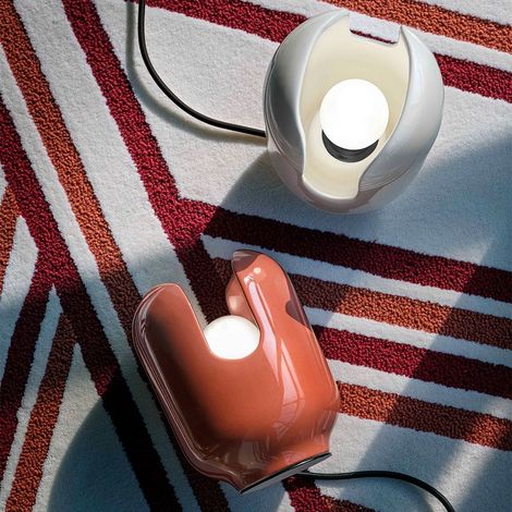 Lumetto Vintage Decò Batucada Crema 1 Luce E27 (1/5)