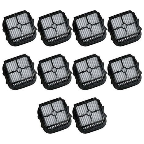 NALOOKAMIC Filtres de rechange pour aspirateur eau et poussière sans fil JONR ED12 Pro Max : filtres HEPA lavables, pièces de rechange pour filtre à poussière (10 pièces). (1/4)