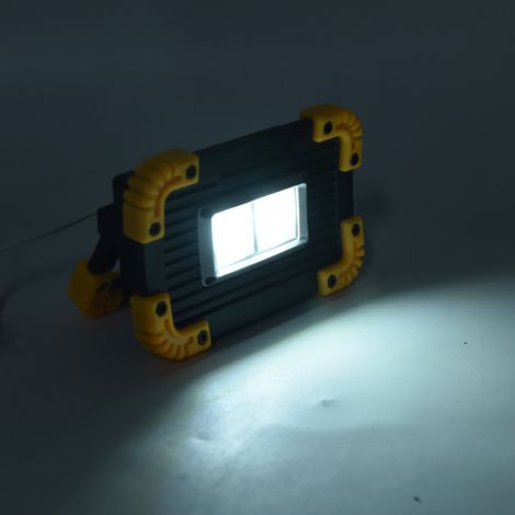 Mini lampe de camping, lampe de tente de camping extérieure, projecteur d'urgence multifonctionnel portable, modèle rechargeable COB (sans piles) (1/5)
