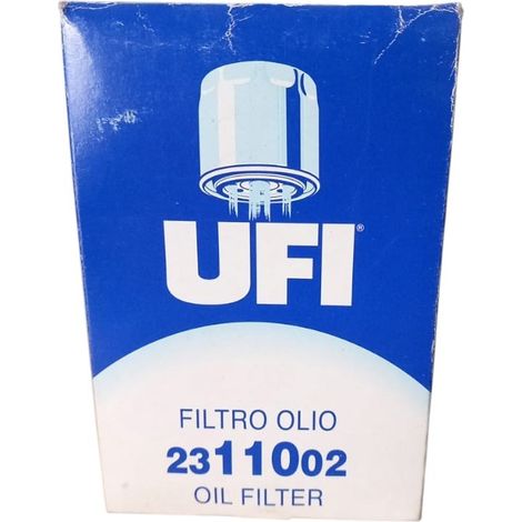 Filtro olio motore marca ufi codice filtro 2311002