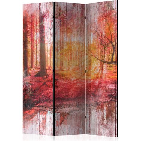 Paravent 3 Volets "Autumnal Forest" 135x172cm (1/2)
