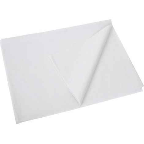 Papier sulfurisé blanc - 500 feuilles - Revêtement silicone - Réutilisable - 40 x 60 cm (1/5)