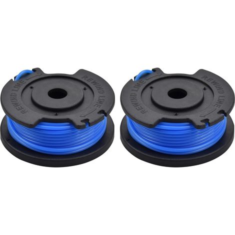 Packung mit 2 Ersatzspulen für Ryobi One+ AC14RL3A, OLT1832 RAC124, 18V, 24V, 40V Freischneider