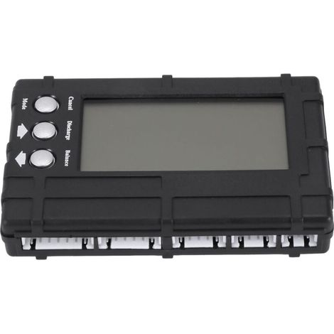 Ferngesteuerter LCD-Batterietester für Lipo-, LiFe- und 26S-Akkus, Spannungs-, Balancer- und Entladetester (1/4)