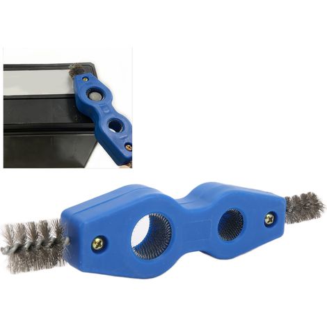 Nettoyeur 4 en 1 pour bornes de batterie et tuyaux - Brosse de nettoyage en acier pour bornes de batterie et conduits (1/5)