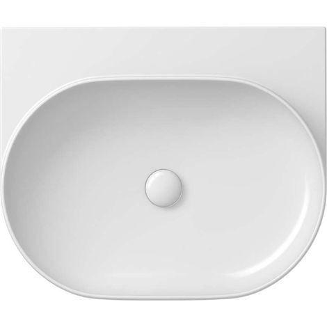 Ravak Yard - Waschtisch 605x500 cm, ohne Überlauf, ohne Hahnloch, weiß XJX01060000 (1/5)