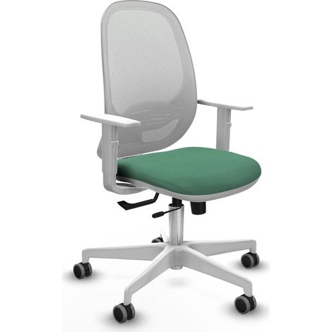 Chaise de bureau piqueras y crespo Cilanco blanc ergonomique (1/2)