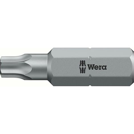 Punta robusta da 1/4" DIN3126C6.3 per viti a brugola Torx T45x25mm Wera