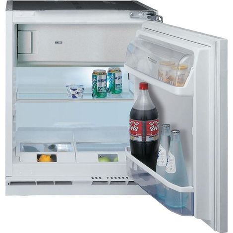Hotpoint Ariston Frigorifero da incasso HABUF011. Posizionamento dell'apparecchio: Da incasso, Colore del prodotto: Grigio, Cerniera porta: Destra. Capacità netta totale: 126 L, Classe climatica: N... (1/8)