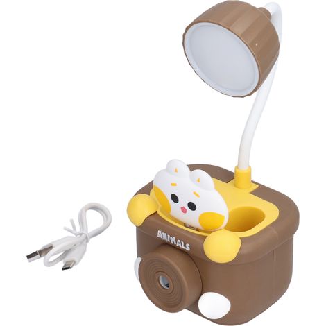 LED-Schreibtischlampe mit Alltagsbeleuchtung, platzsparend, mit Notstromversorgung, Café-Tischlampe (1/5)