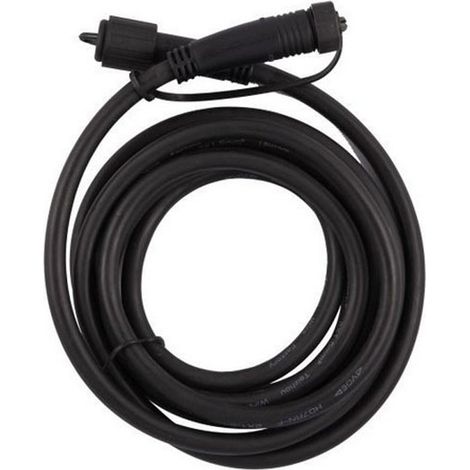 Lumihome – Rallonge câble 2,50 mètres – Connecteurs mâle/mâle IP65 – Adaptateur femelle inclus – Pour 12/24V et 230V – Caoutchouc HO7RN-F