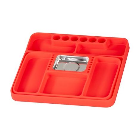 Behälter Strend Pro, für Schrauben, magnetisch, Silikon, für Autowerkstätten, 272x240x25 mm