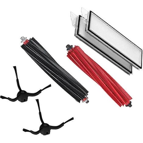 Filtre pour aspirateur brosse pour aspirateur Filtre de brosse pour aspirateur filtre de 6PCS S8 MaxV Ultra G20s Robot Aspirateur Double Roller Brosse HEPA Filtre Side Brosses Acces (1/5)