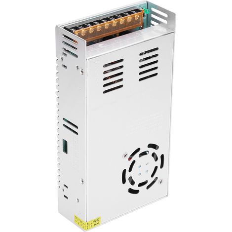 Alimentation à découpage 12V 40A 480W, adaptateur DC pour bande LED, écran, imprimante 3D, boîtier aluminium S-480-12, entrée AC 110/220V (1/5)